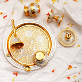 Beautiful Pooja Thali Set